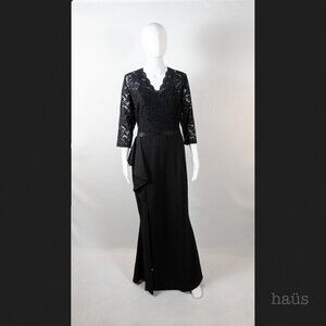 Miss May Black Lace Maxi